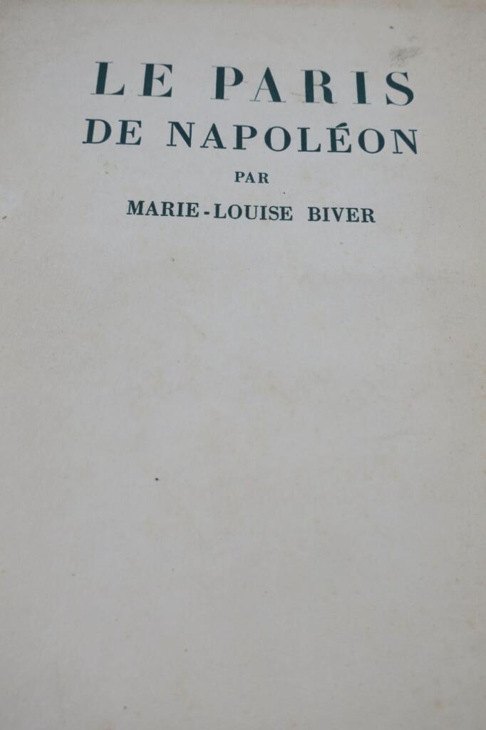 Napoleon's Paris: History and Architecture
