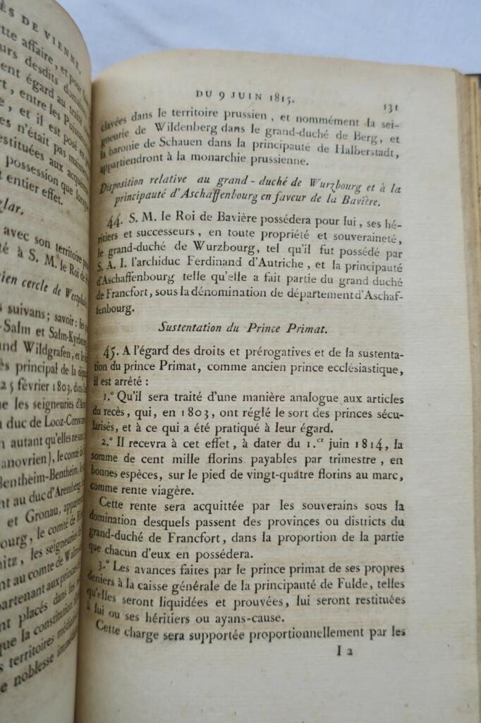 Napoleon - Sammlung der Verträge und Konventionen mit Mächten