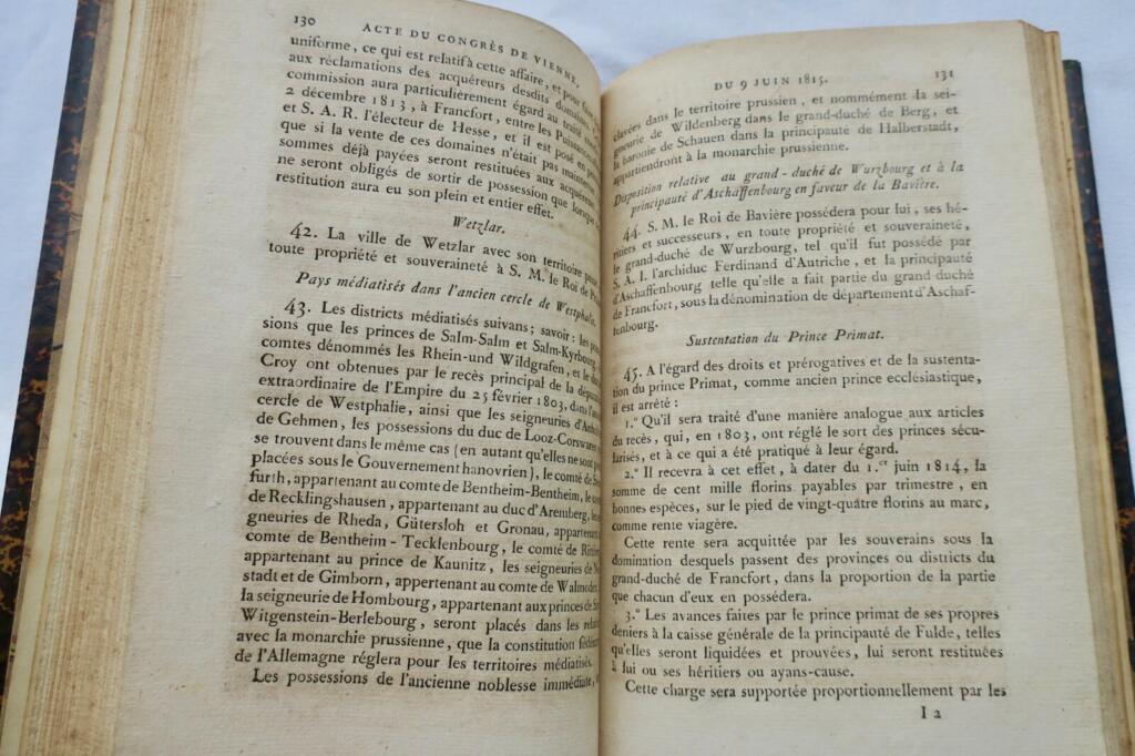 Napoleon - Sammlung der Verträge und Konventionen mit Mächten