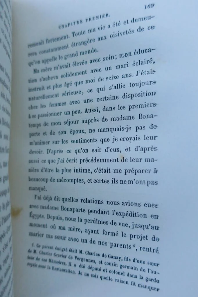 Napoléon REMUSAT Mémoires de Madame de Rémusat