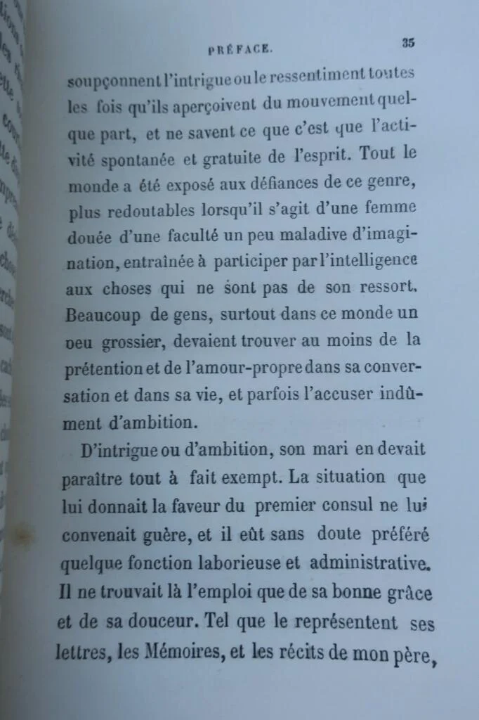 Napoléon REMUSAT Mémoires de Madame de Rémusat