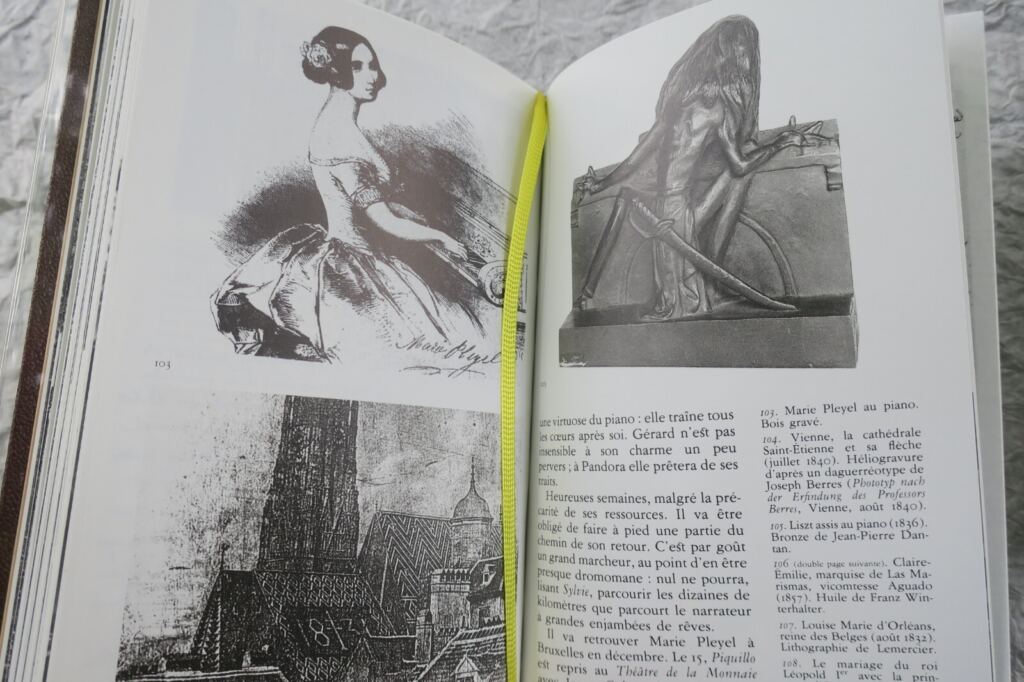 Illustriertes biografisches Album mit Ikonographie