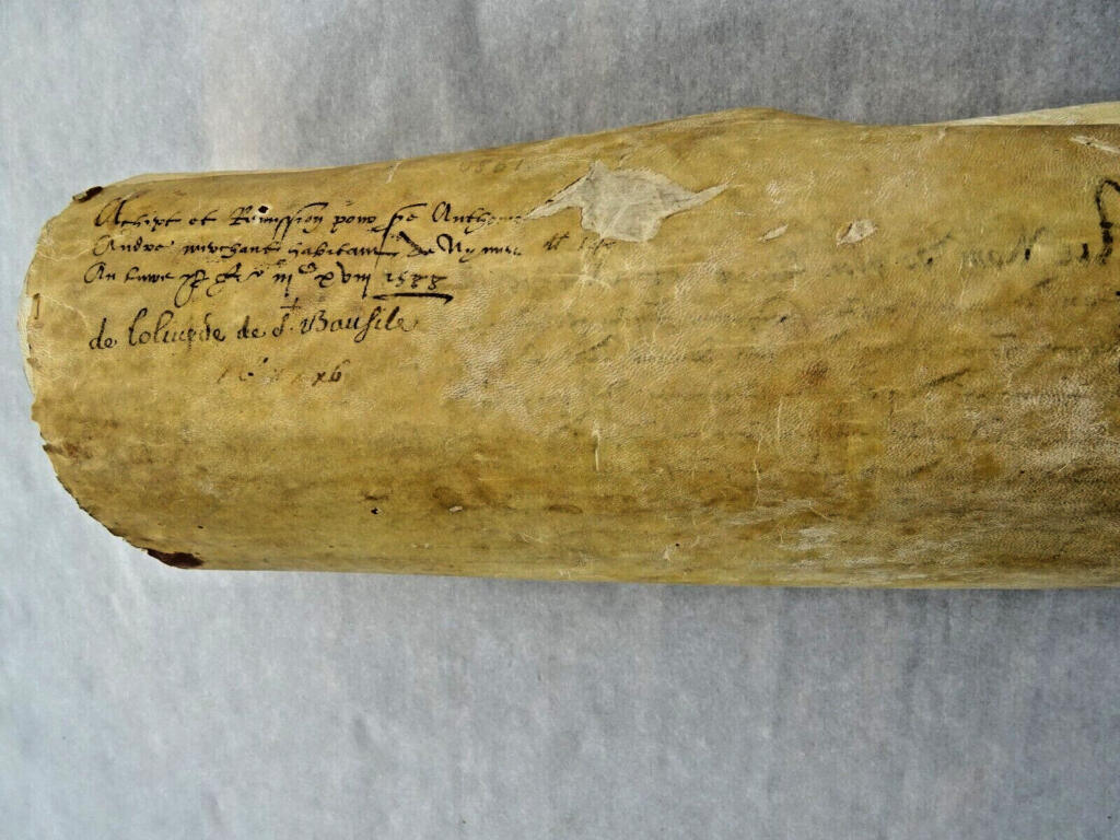 Document from Nîmes Protestant Community