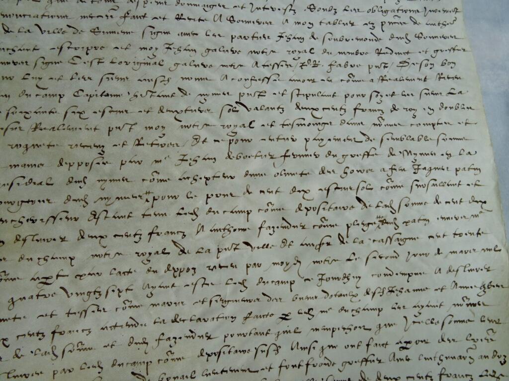 Document from Nîmes Protestant Community