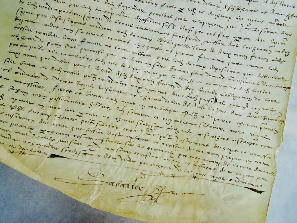 Document from Nîmes Protestant Community