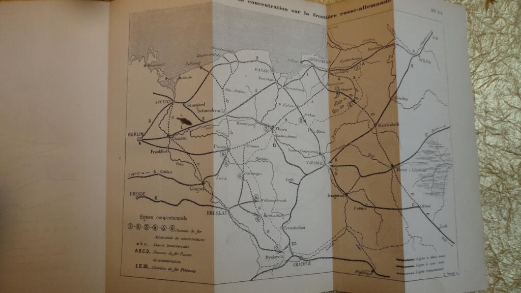 NIOX Géographie militaire. Europe Centrale :Allemagne, Hollande et Danemark 1881