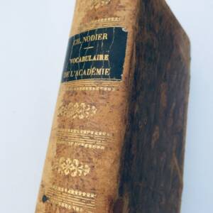 Nodier, M. Ackermann Vocabulaire de la langue française 1854