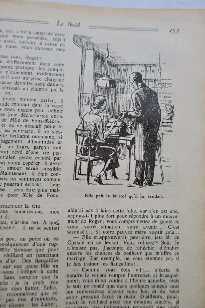 Le Noël 1933: Weekly illustrated magazine for young women