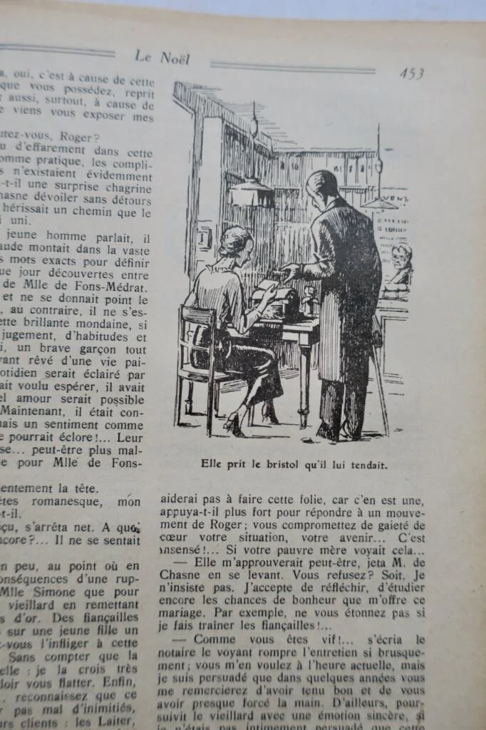 Noël Le Noël Année 1933 Revue hebdomadaire illustrée pour la jeunesse féminine
