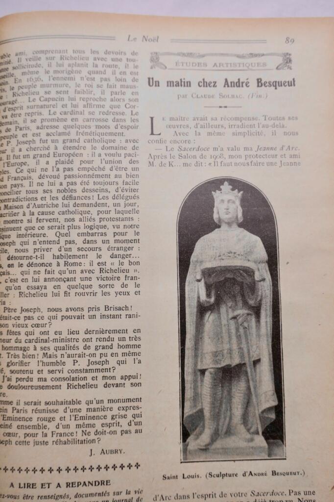 Le Noël 1933: Weekly illustrated magazine for young women