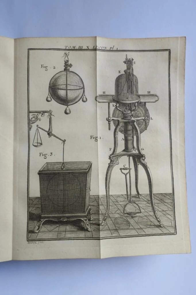 NOLLET, abbé (Jean-Antoine). Leçons de physique expérimentale 1750