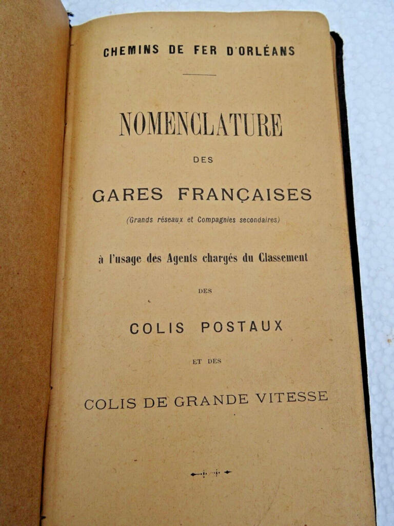 French Railway Station Nomenclature Guide