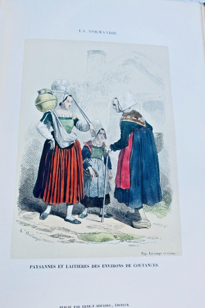 JANIN's illustrated Normandy with 150 woodcuts