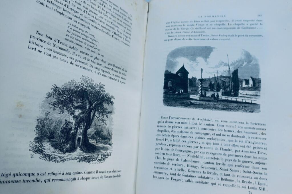 JANIN's illustrated Normandy with 150 woodcuts