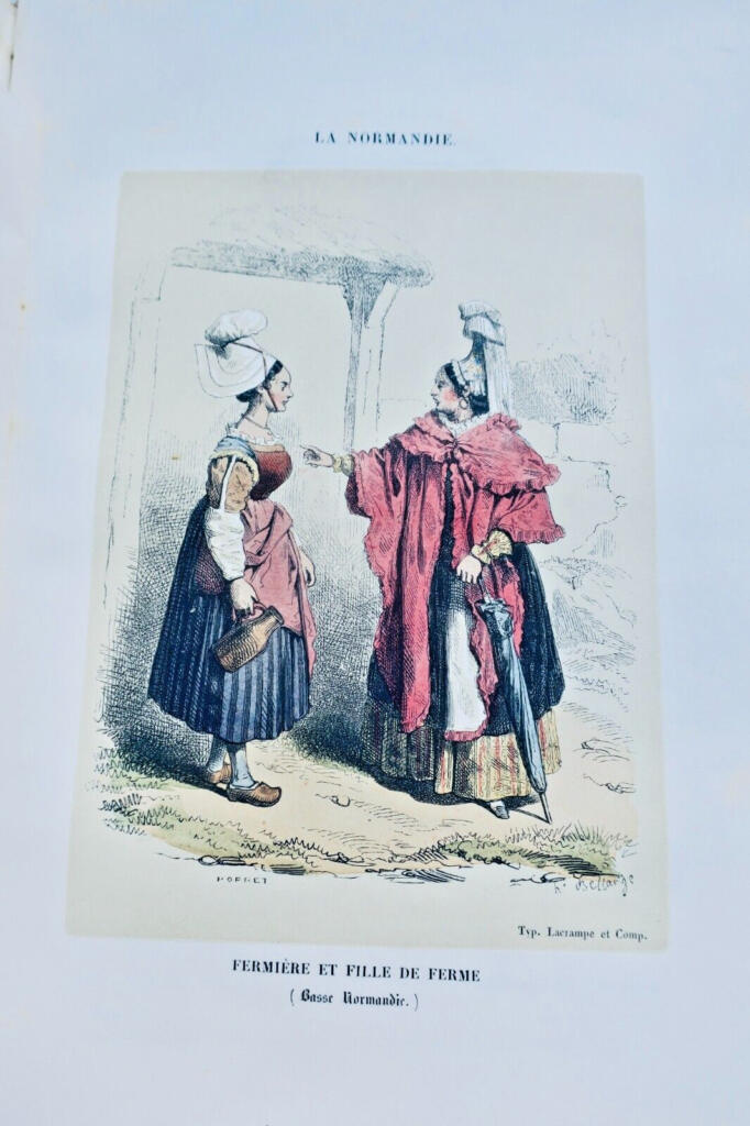 JANIN's illustrated Normandy with 150 woodcuts