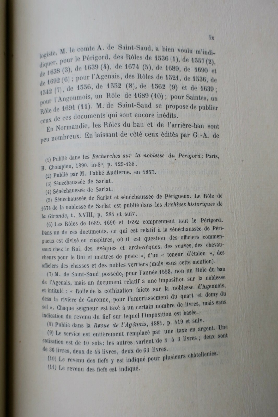 1552 Normandy military census of Caen - Image 7