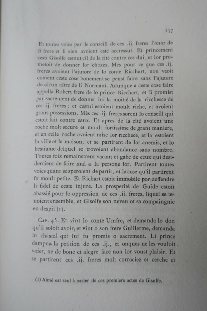 Norman History by AIME of Montecassino