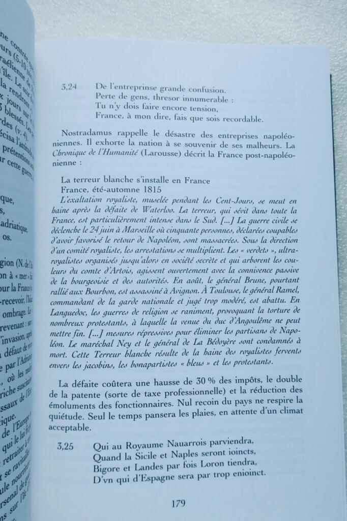 Nostradamus, analyse complète des prophéties 1999