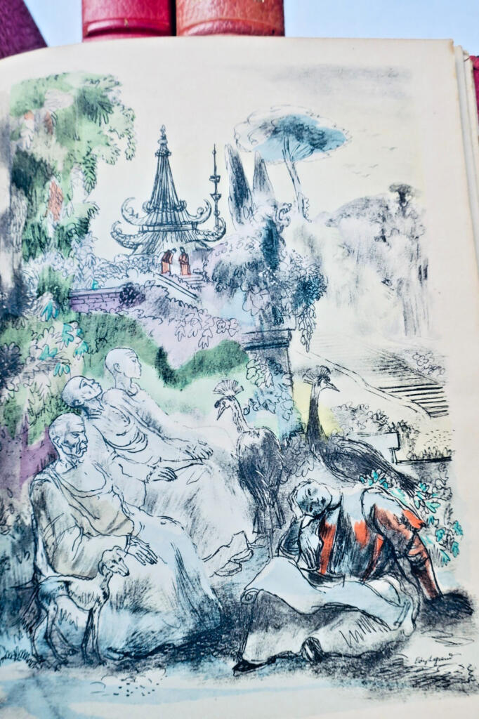 Complete Works National Edition with period illustrations