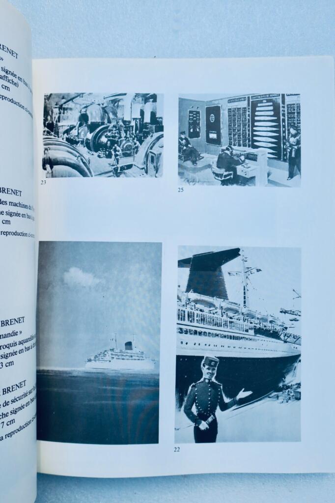 Artworks from the SS France: Marine Paintings