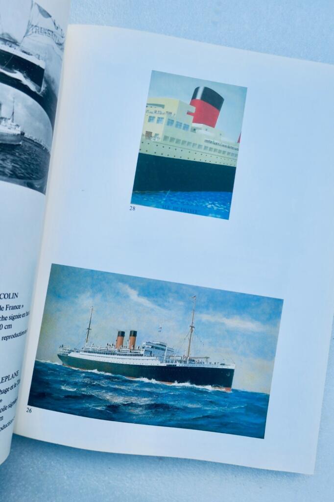 Artworks from the SS France: Marine Paintings