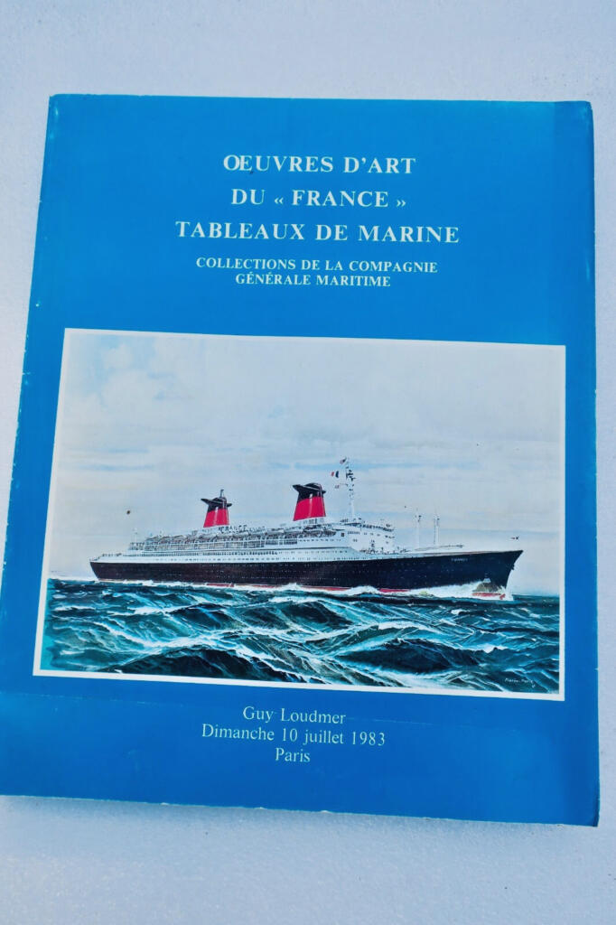 Artworks from the SS France: Marine Paintings