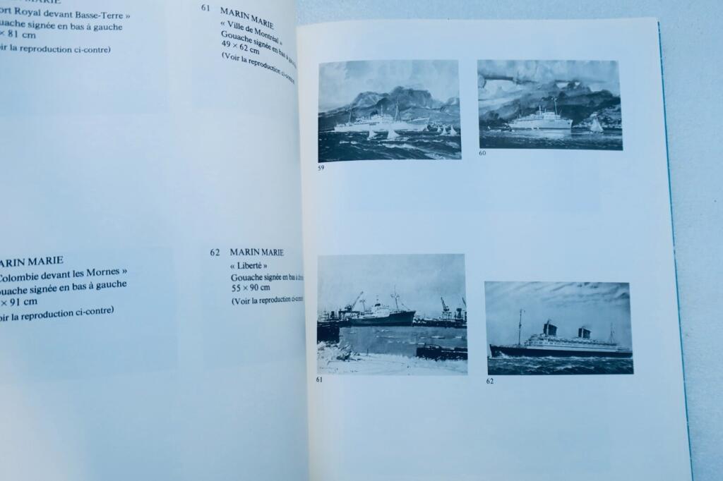 Artworks from the SS France: Marine Paintings