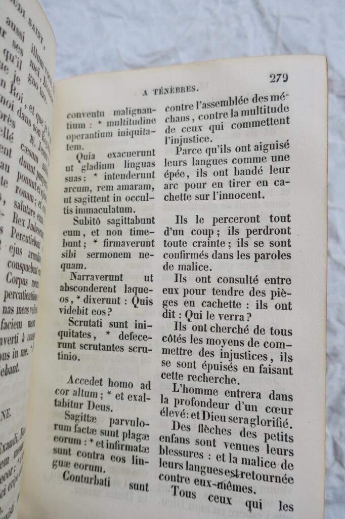 Easter Octave Liturgy, Angers 1837