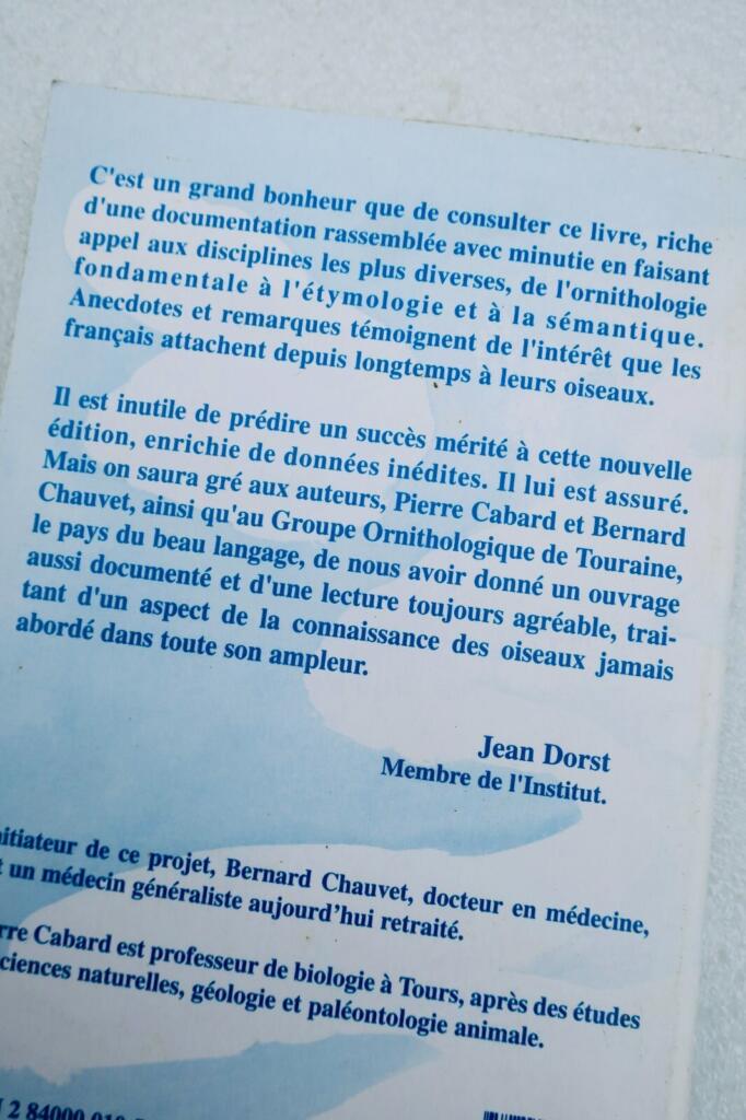 Oiseau étymologie des noms d&rsquo;oiseaux