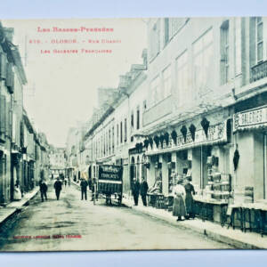 Oloron rue chanzy galeries françaises 1905