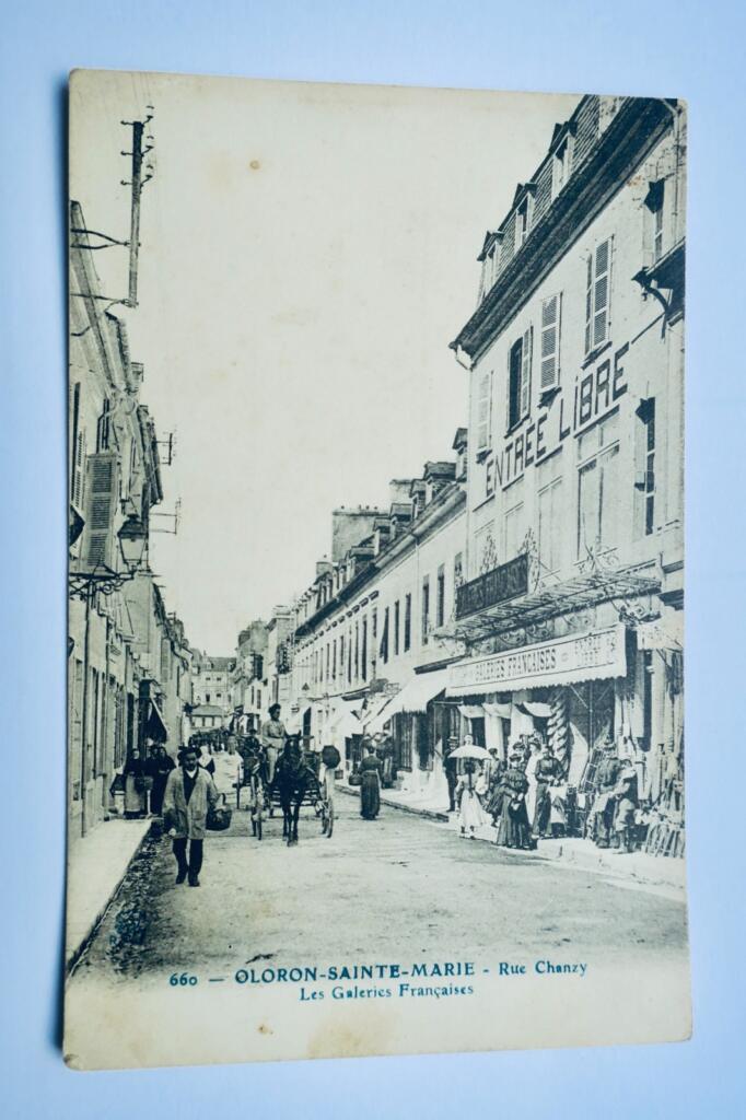 Oloron-sainte-marie rue Chanzy 1914 poilu