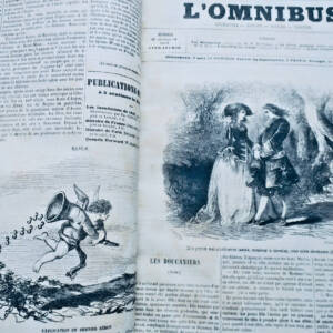 omnibus journal littéraire illustré 1857
