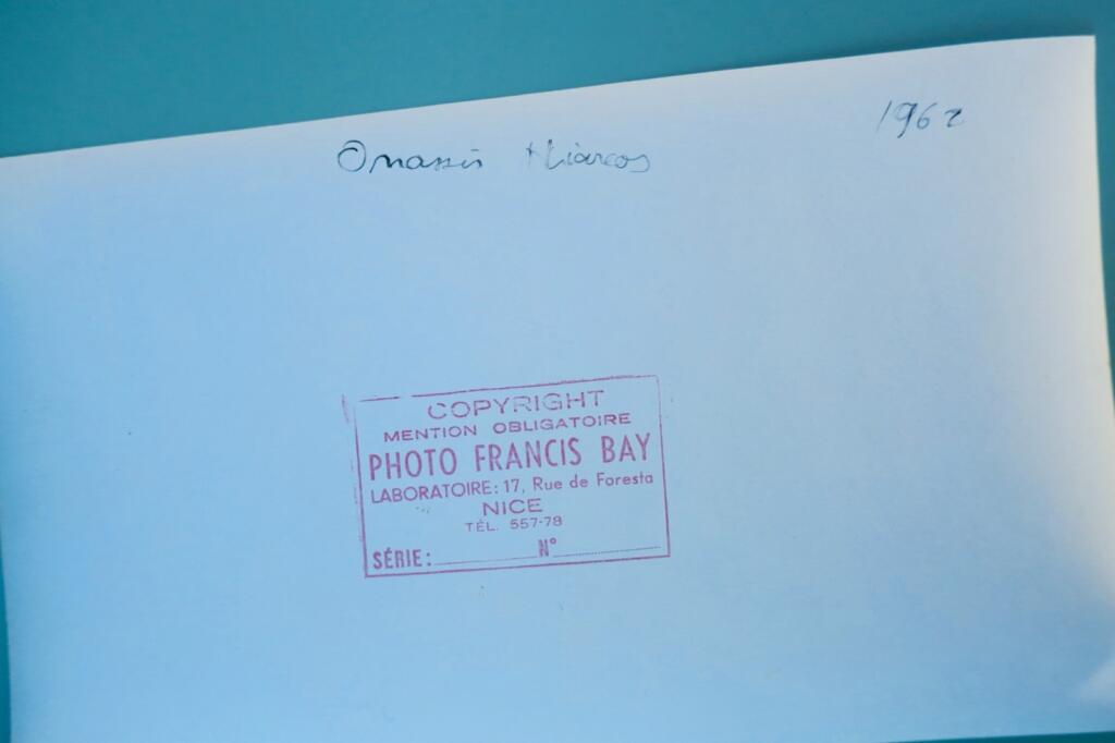 Fotodruck von Onassis und Niarchos