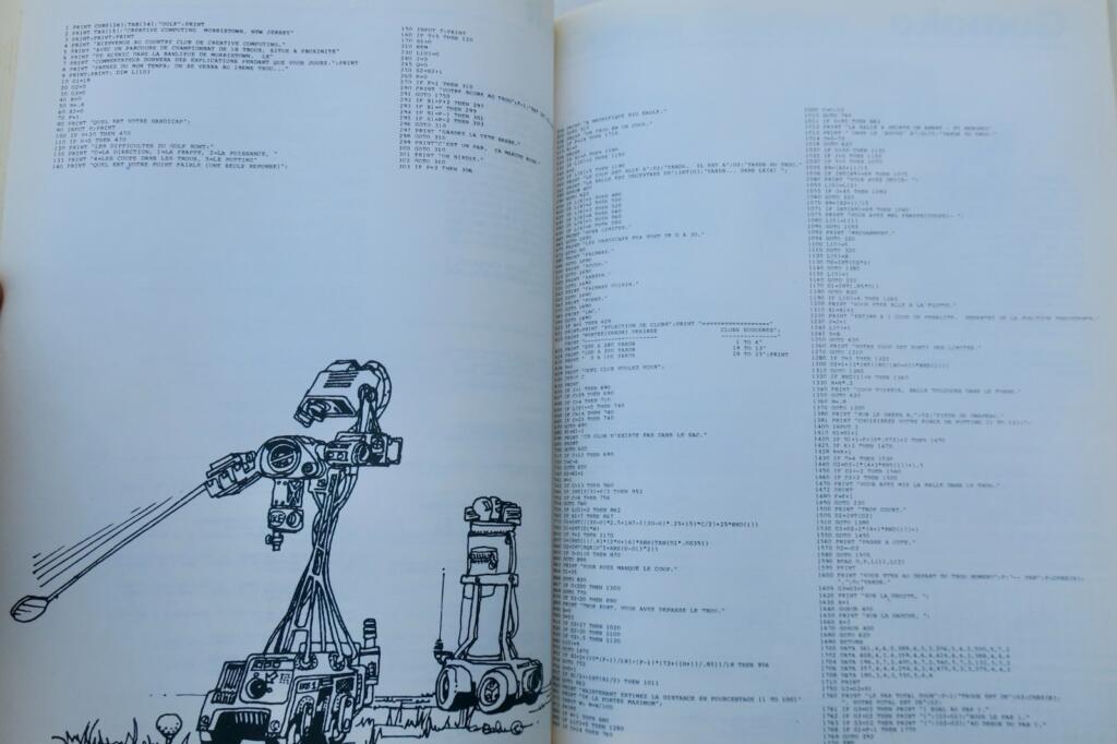 Ordinateur Jeux d’ordinateur en Basic – Version microordinateur 1983