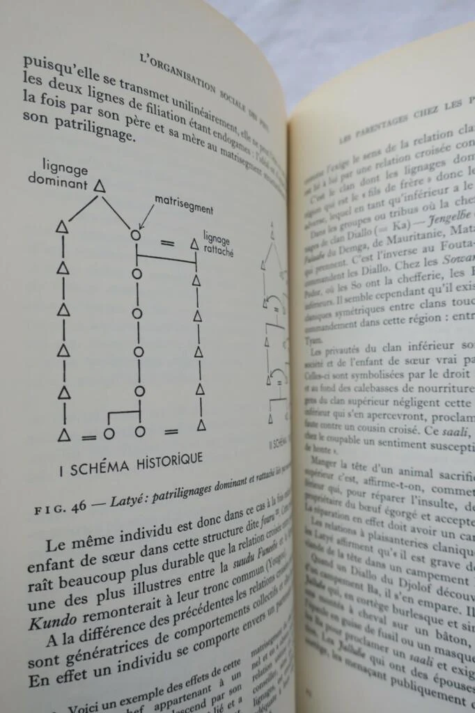 Organisation sociale des Peul 1970.