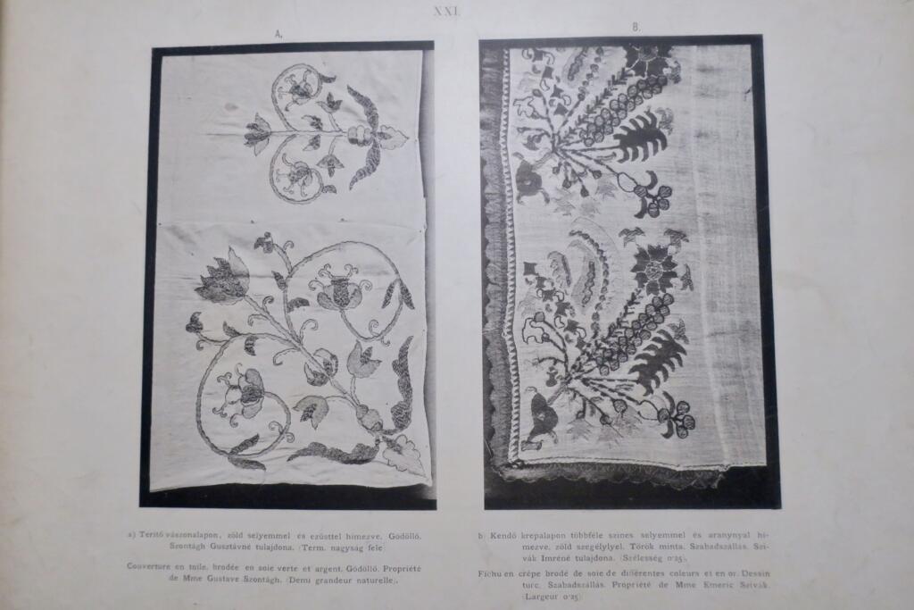 ornements remarquables de l’exposition hongroise industrielle des ouvrages de…