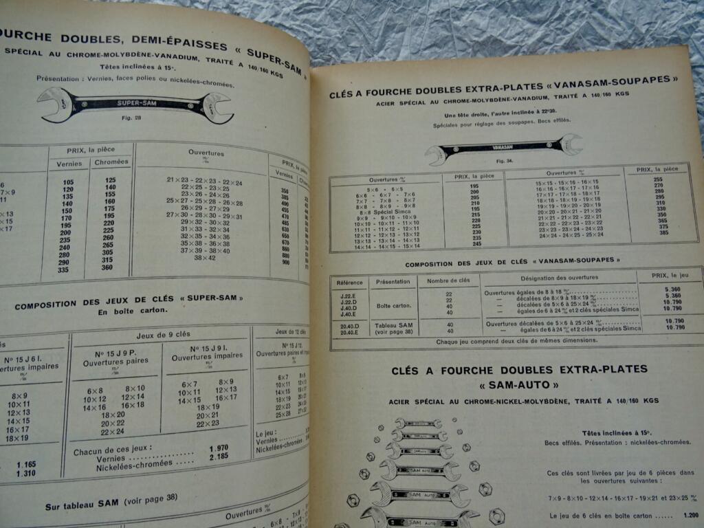 1952年DAFOR目录