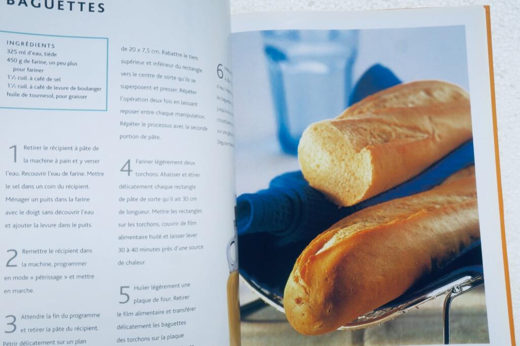 Homemade bread, pizza & pastries with a bread machine