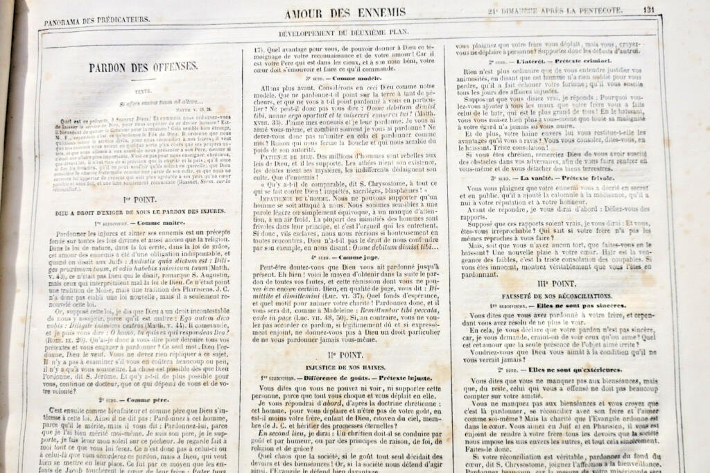 Panorama des prédicateurs ou répertoire pour l’improvisation et la composition..