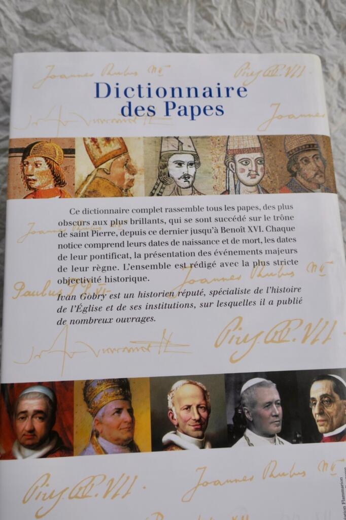 Pape Gobry Ivan Dictionnaire des papes