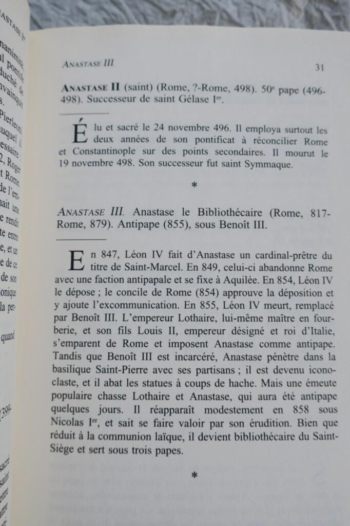 Pape Gobry Ivan Dictionnaire des papes