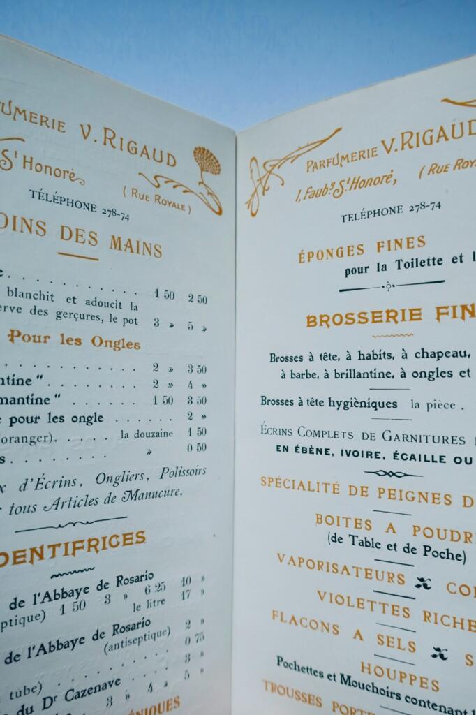 Rigaud Parfümerie Katalog - Pariser Luxusduft