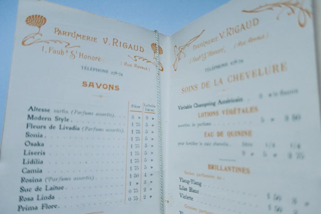 Rigaud Parfümerie Katalog - Pariser Luxusduft