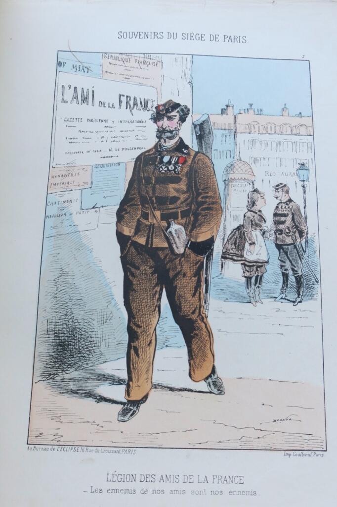 Erinnerungen an die Belagerung von Paris