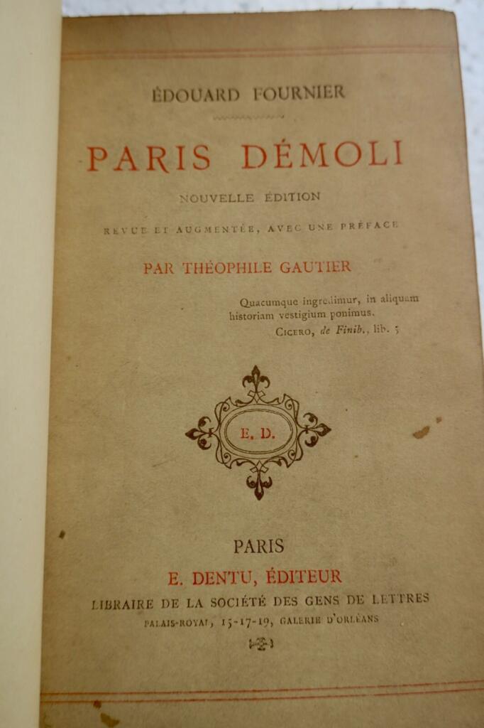 Demolished Paris: Revised Edition