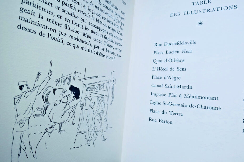 PARIS Dix rendez-vous avec Paris. Aquarelles de Gaston Barret 1955