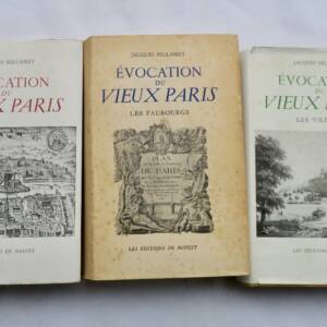 PARIS HILLAIRET Evocation du Vieux Paris