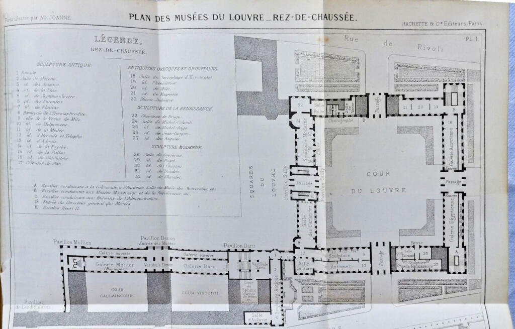 Paris Reiseführer mit Karten und Stichen