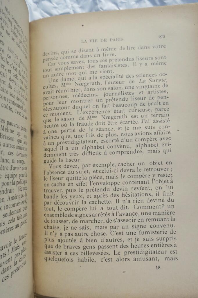 Paris La vie de Paris 1898