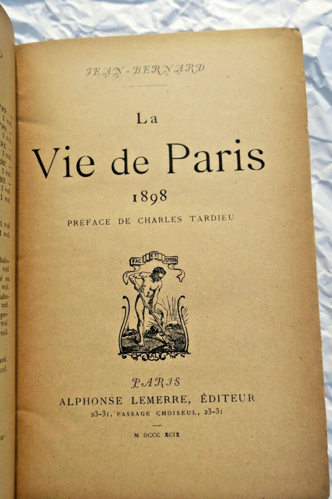 Parisian Life in 1898